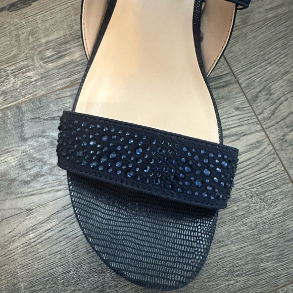 Bandolino Navy Blue Dress Sandals Size 9 - Picture 3 of 5